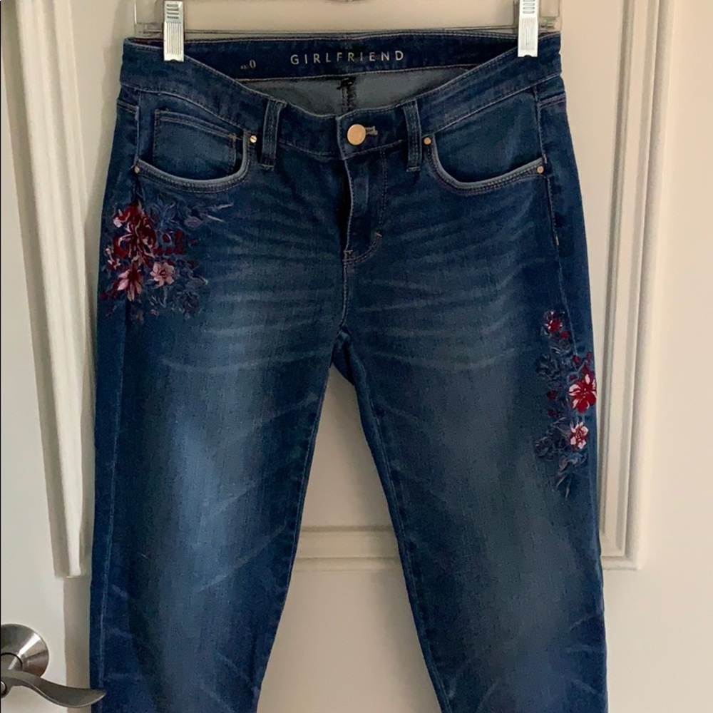 White House Black Market Girlfriend Jeans
